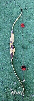 Vintage staghorn recurve bow 46#