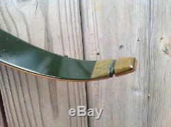 Vintage1973 RH BEAR ARCHERY Grayling Green KODIAK Hunter Recurve Bow #50 NICE