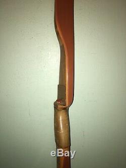 Vtg 41# 62 Fred Bear Grizzly Archery Rh Recurve Bow No Holes As Is