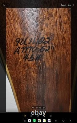 Vtg BEAR Glassed Powered Kodiak Magnum Recurve Bow AMO 52 45X# 9U11122 -Arrows