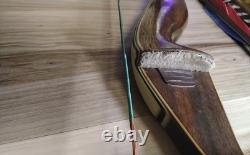 Vtg BEAR Glassed Powered Kodiak Magnum Recurve Bow AMO 52 45X# 9U11122 -Arrows