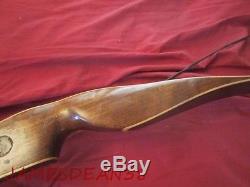 Vtg BEAR Grizzly Glass Powered Recurve Hunting Bow AMO 56 43# with String