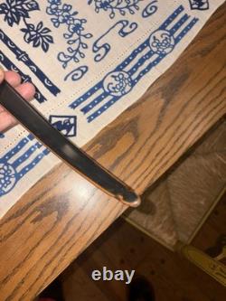Vtg Bear Glass Powered Alaskan Recurve Bow 62 Model # 43 Rare Black Brown