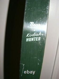 Vtg Bear Kodiak Hunter Recurve Bow KT97385 AMO 60 40X # RH VGC Free S/H