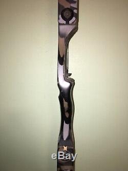 Vtg Ben Pearson Takedown 60# 60 Factory Camo Archery Rh Recurve Bow Td