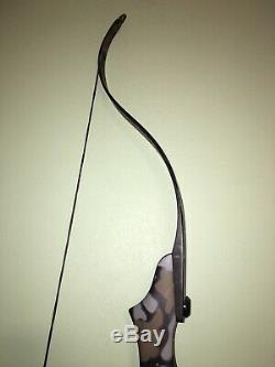 Vtg Ben Pearson Takedown 60# 60 Factory Camo Archery Rh Recurve Bow Td