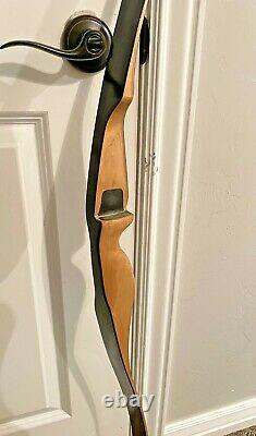 Vtg Darton Ranger Super Flite Recurve Traditional Bow Right Hand 45# Length 58