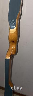 Vtg Darton Scholar Recurve Traditional Bow Right Hand 35# Length 66