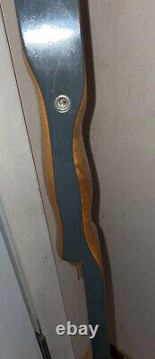 Vtg Darton Scholar Recurve Traditional Bow Right Hand 35# Length 66