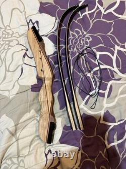 Vtg L. L. Bean Samick Recurve Takedown Bow 62 29lbs Packable Travel Hunting Deer