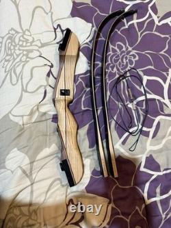Vtg L. L. Bean Samick Recurve Takedown Bow 62 29lbs Packable Travel Hunting Deer
