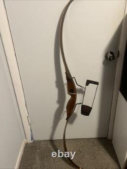Vtg WING ARCHERY/RED WING HUNTER RECURVE BOW 58/48#Draw