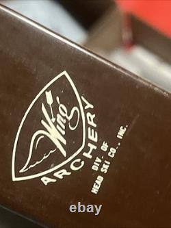 Vtg WING ARCHERY/RED WING HUNTER RECURVE BOW 58/48#Draw