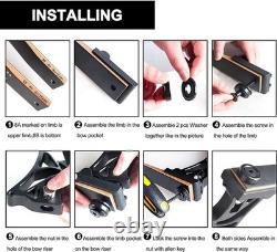 Wasp Recurve Bow with Hard Case Set for Hunting Targeting Shooting Right Handed