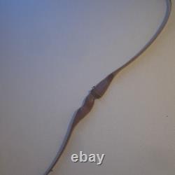 Wood Recurve Bow Brown 62 in 35 lb 28 in Draw Adult Ambidextrous Field