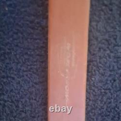 Wood Recurve Bow Brown 62 in 35 lb 28 in Draw Adult Ambidextrous Field