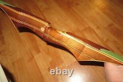 Wooden Recurve Bow with Wood Arrows